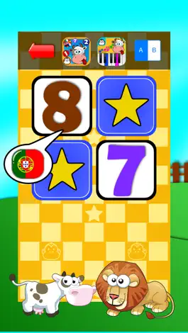 Game screenshot Baby Match Game - Learn the numbers in Portuguese mod apk