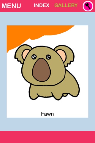 Animal Coloring for Kids Lite : iPhone edition screenshot 3
