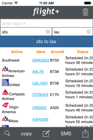 flight+: Flight Tracking & Information screenshot 4