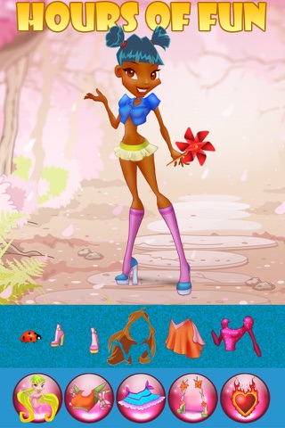 The Little Fairy Dress Up Game - FREE APP screenshot 3