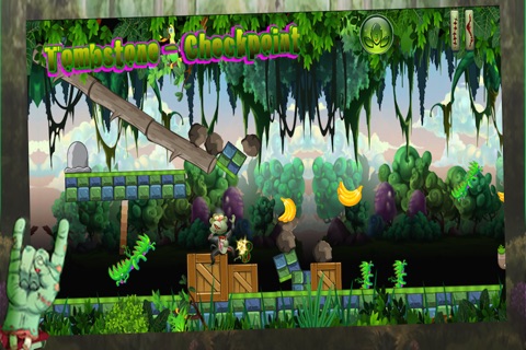 ' A Zombie Monkey Madness Game - Zuzu's Dark Jungle Dreams screenshot 4