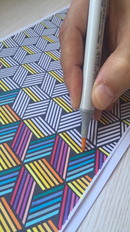 Coloring Book for Adults - PRINT and color 50 intricate drawings for relaxation and mindfulness.