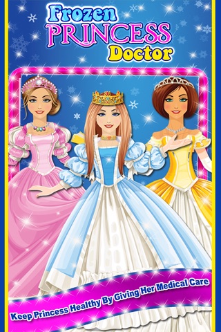 Ice Princess Doctor – Treat snow queen in your hospital clinic and give medical care. screenshot 4
