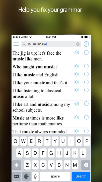 Million Most Common English Sentences with Human Audio screenshot-3