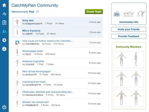 Pain Diary & Community - CatchMyPain screenshot 3