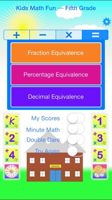 How to cancel & delete Kids Math Fun — Fifth Grade from iphone & ipad 1