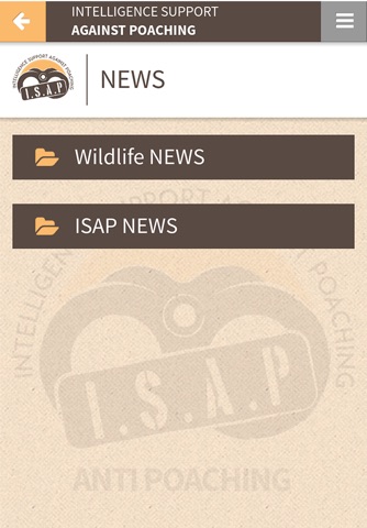 Intelligence Support Against Poaching - ISAP screenshot 2