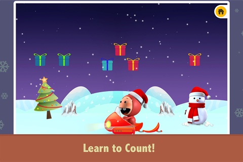 Santa's Gift Sleigh : Christmas Holiday Counting Activity for Preschool & Kindergarten Kids! FREE screenshot 4