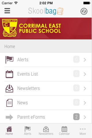 Corrimal East Public School - Skoolbag screenshot 2