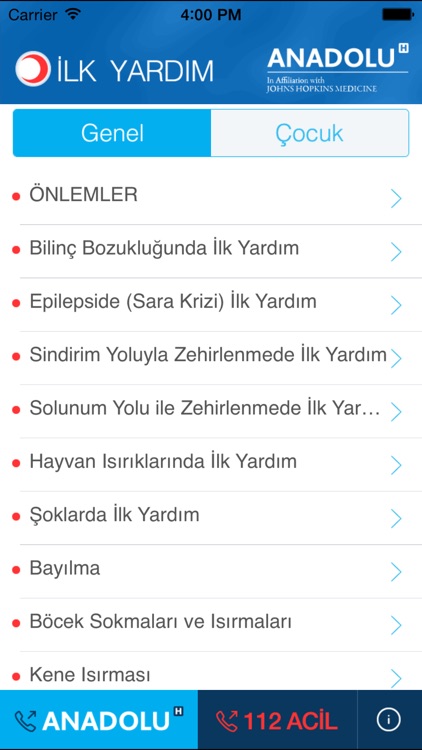 İlk Yardım