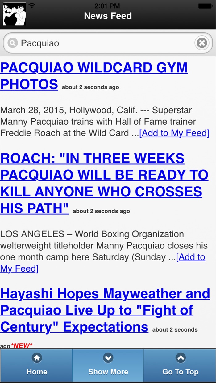 One Boxing News Free