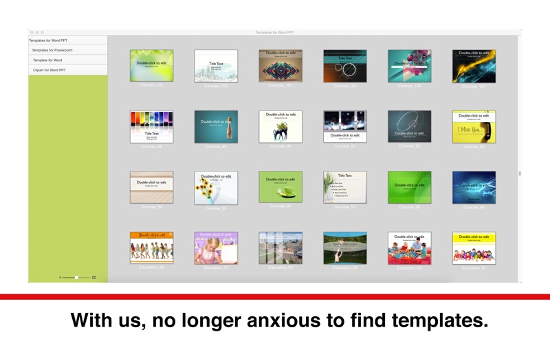 Templates for Word PPT thumbnail 3