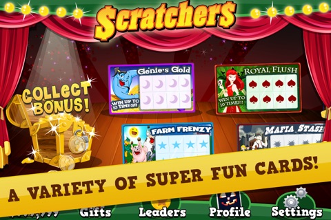 Scratchers Scratch Off Blitz Casino Game screenshot 2