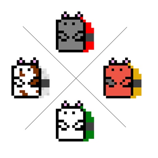 Crazy Impossible 8bit Sushi Cats iOS App