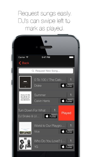 Play My Song - Request Songs to your Parties DJ(圖5)-速報App