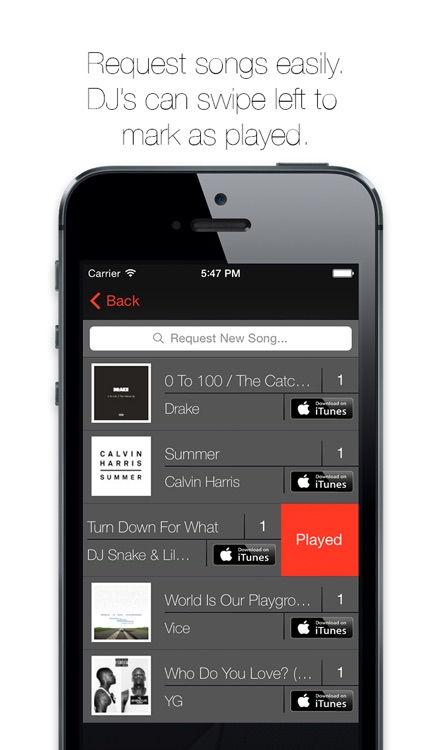 Play My Song - Request Songs to your Parties DJ screenshot-4