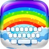 KeyCCM –  Rainbow : Custom Cute Colour & Wallpaper Keyboard Designs Themes Style Photo Skins