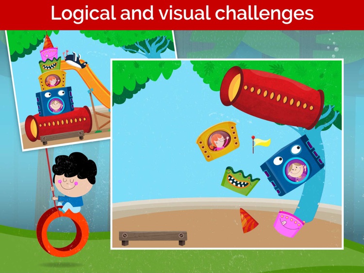 Kids puzzles games - toddlers games for kids free screenshot-4