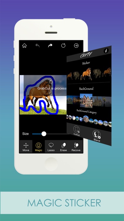 Caty-Photo Cutout and Pic Blender & Easy Stickers Maker screenshot-4