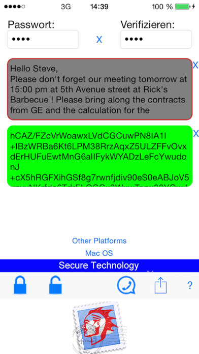 Navaja Secure EMAIL Screenshot 3