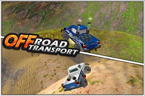 Offroad Transport ( Monster Truck Driving & Parking Game ) screenshot 3