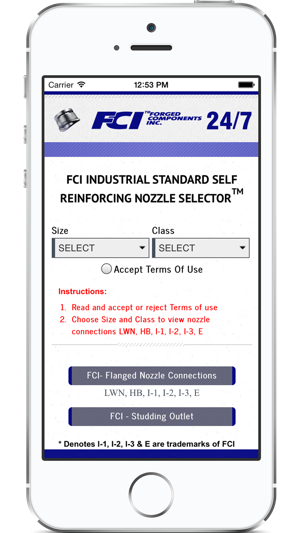 FCI Reinforcing Nozzle Selector(圖2)-速報App