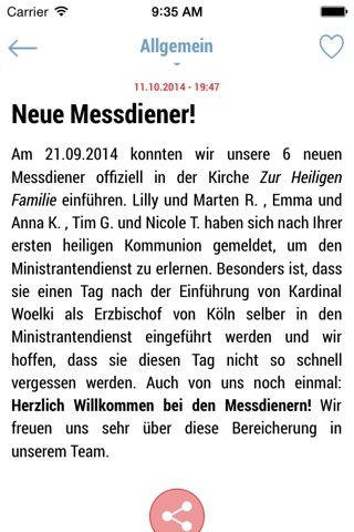 Messdiener Dormagen screenshot 3