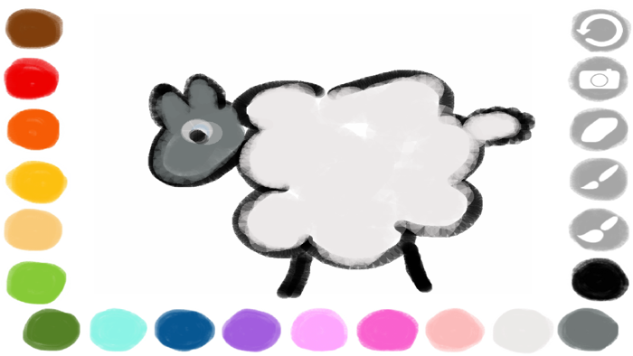 Scribbaloo Paint - a simple, easy to use painting app for toddlers and preschoolers
