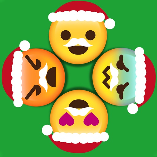 Christmas Emoji Circle Wheels : Become A Symbol Icons Art Spinner On This Happy Holidays icon