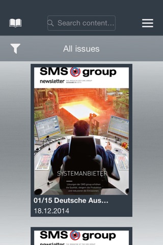 newsletter – das Magazin der SMS group screenshot 3