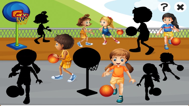 American Basketball Learning Game for Children: Learn for Nursery School screenshot-3