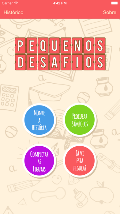 How to cancel & delete Pequenos Desafios: Teste de Aprendizado Escolar. from iphone & ipad 3