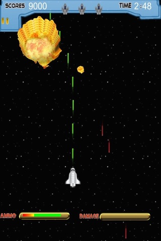Galaxy War - Avoid The Fire Bubble screenshot 4
