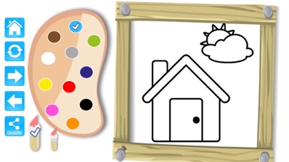 子供や幼児のための簡単な塗り絵ゲーム Iphoneアプリ Applion