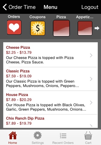 Paul’s Chicago Pizza screenshot 3