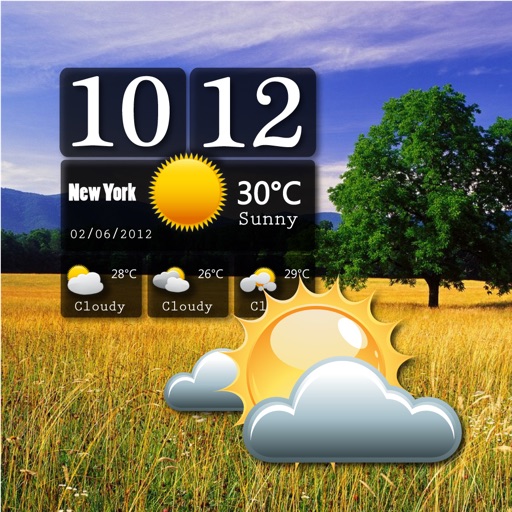 Awesome Desk Weather Clock HD icon