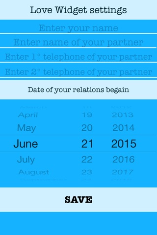 LoveWidget screenshot 2