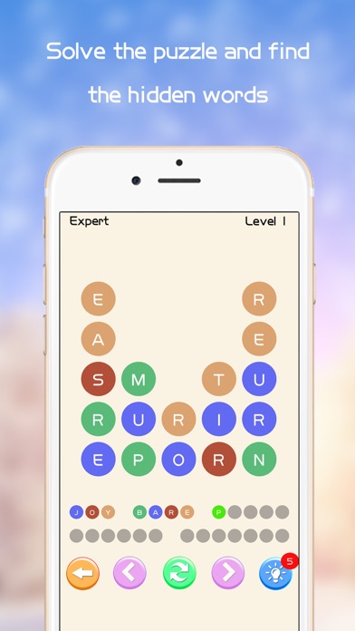 Word Dots - Find Target Words, Brain Challenge Puzzles free Hints hack