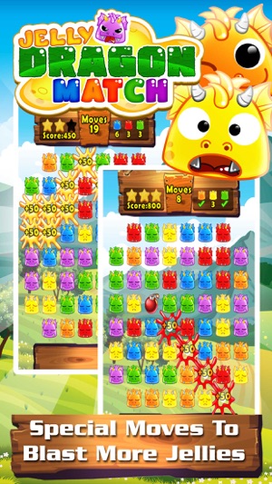 Jelly Dragon Pop - Castle Blitz Match 3 Puzzle Game(圖2)-速報App