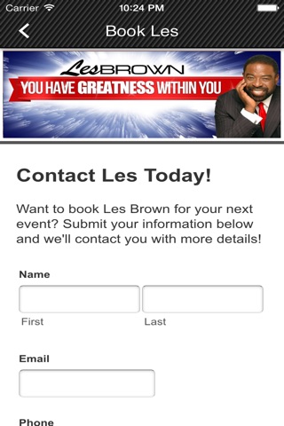 Les Brown App screenshot 3