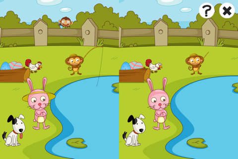 Active Easter Bunny Learning Game for Children screenshot 3