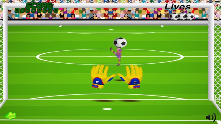 Top Flick Soccer Star Real Big Save Goalie: Block The Final Penalty Kick