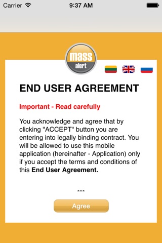 Mass Alert Kazakhstan screenshot 2