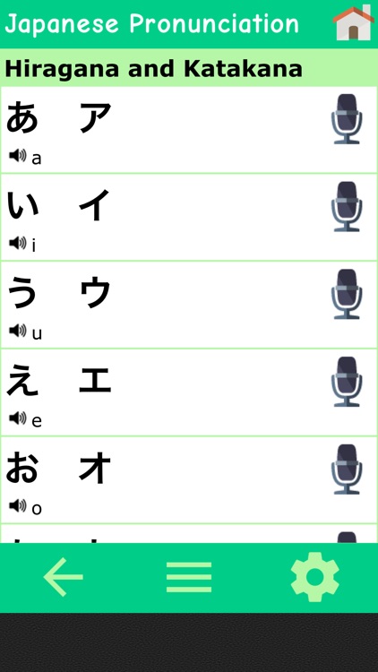 Japanese pronunciation training created by Japanese people