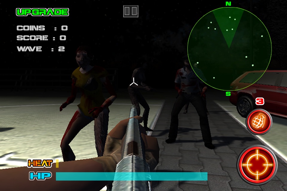 3D Zombie Killer (17+) - The Walking Night Of Terror Assault Force Edition screenshot 3