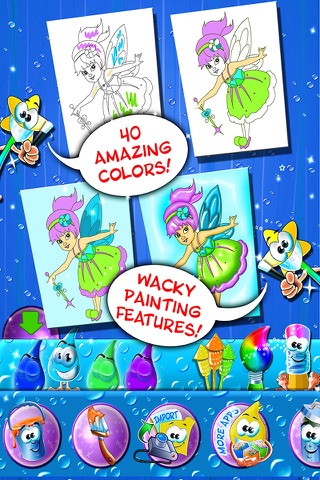 Color Drops - Children’s Animated Draw & Paint Game HD! screenshot 3