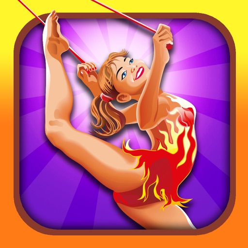 A Gymnastic Girl Athlete Jump - Avoid the Spikes Sport Obstacle Challenge PRO icon