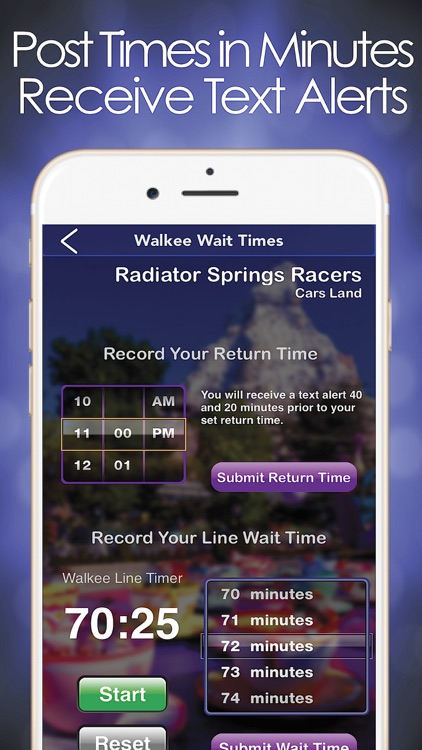 Walkee for Disneyland Wait Times and Park Schedules