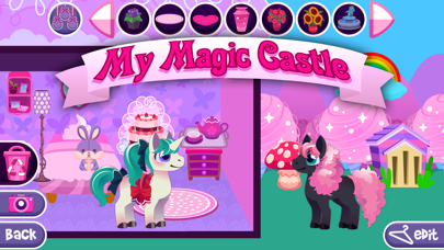 My Magic Castle - Pony & Unicorn Doll House and Decoration Game Screenshot 5