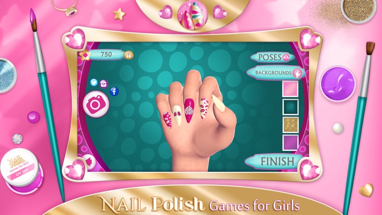 nail polish and nail art games